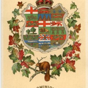 Canada Dominion Embossed Coat of Arms ed Nerlich