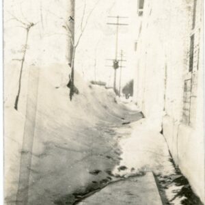 Canada Brandon Snow Scene 1910