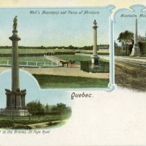 Canada Quebec multi view Postcard