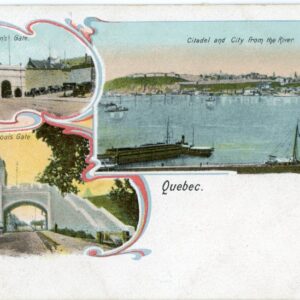 Canada Quebec multi view Postcard