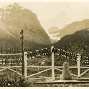 Canada Alberta The Great Divide photocard
