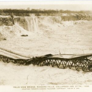 Canada Niagara Falls Collapsed Bridge 1938
