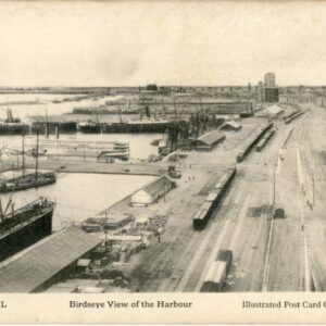 Canada Montreal Birdseye View of the Harbour