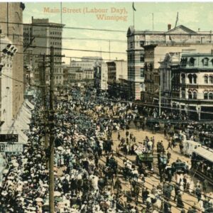 Canada Winnipeg Main Street Labour Day