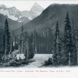 Canada Sir Donald Peak from The Loop