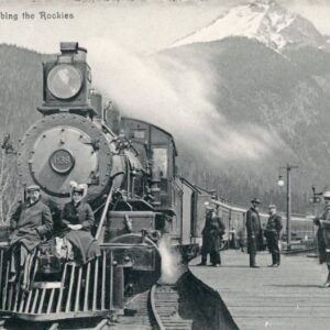 Canada Climbing the Rockies Steam Train ed Howard Chapman