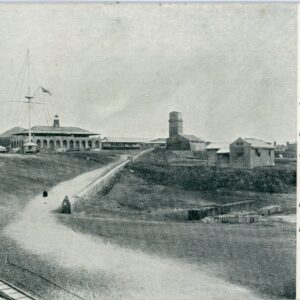 Ascension Commandant's Offices Barracks Salt Water Tower