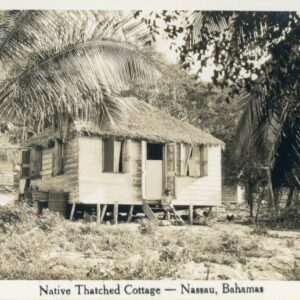 Bahamas Nassau Native Thatched Cottage