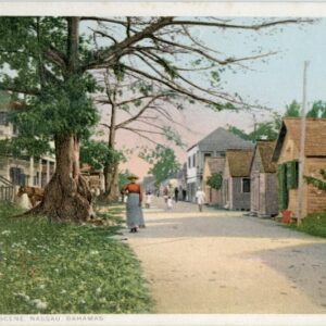 Bahamas Nassau Street Scene ed Phostint