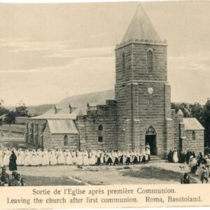 Basutoland Lesotho Roma Church First Communion