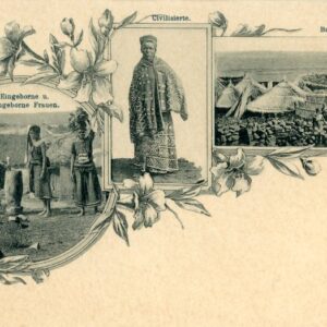 Basutoland Multi View German Postcard