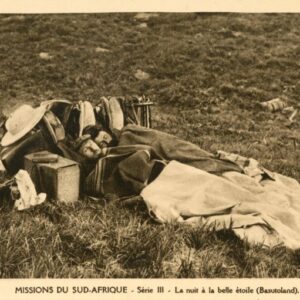 Basutoland Lesotho Missionaries Sleeps on Field