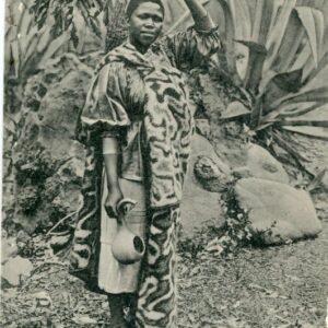 Basutoland Lesotho Basuto Girl Carrying Water