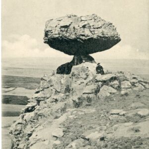 Basutoland Lesotho Rare Rock Formation