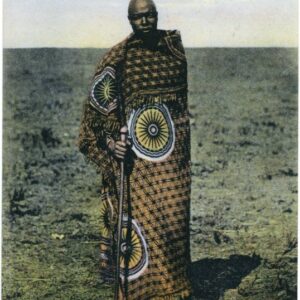 Basutoland Lesotho Policeman with Blanket 1911