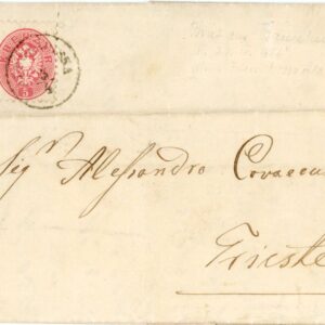 1866 Bosnia Banjaluca via Gradiska and Sisak to Trieste