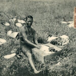 Zanzibar Native at Pond Washing 1930 ed ARP de Lord