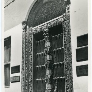 Zanzibar Carved Door photocard ed Gomes