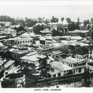 Zanzibar Aerial View photocard by Capital Art Studio