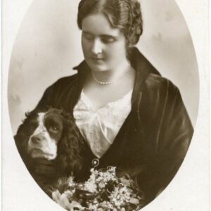 Romania Princess Elisaveta Elisabeth and Dog ed Sfetea