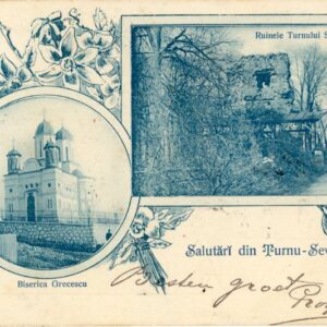 1900 Romania Turnu Severin to Vlissingen ed Frisch