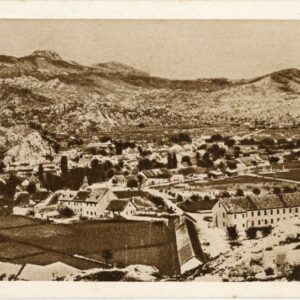 Montenegro Lovćen Mountain from Cetinje