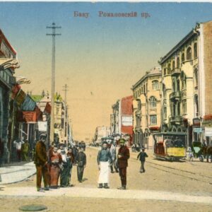 Azerbaijan Baku Romanovsky Avenue 1919