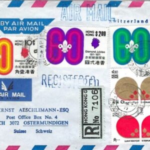 1972 Hong Kong Registered Scouts Jubilee to Switzerland