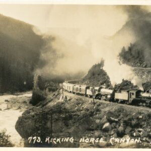 Canada Train at Kicking Horse Canyon photocard