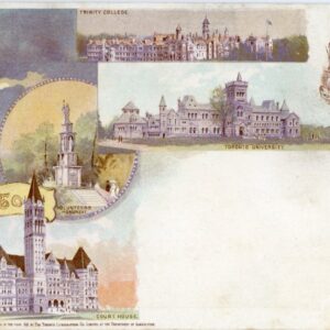 Canada Toronto early Litho Postcard