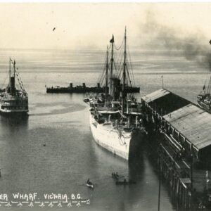 Canada Outer Wharf Victoria photocard