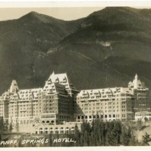 Canada Banff Springs Hotel photocard