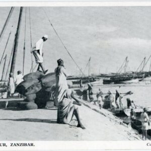 Zanzibar Dhow Harbour photocard ed Capital Studio