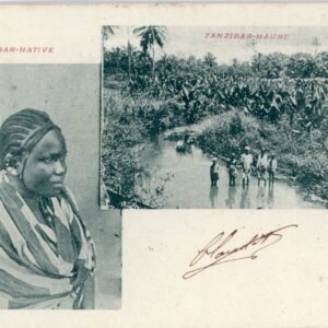 Zanzibar Native and Moor 1901 Salda Algeria to Lyon