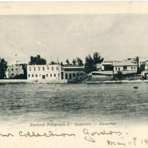 Zanzibar Eastern Telegraph Quarters 1904 to Surbiton