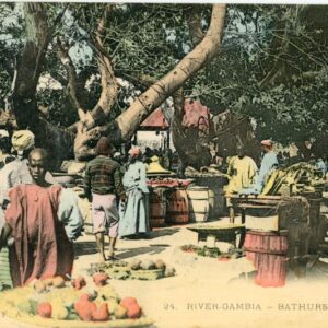 Gambia Bathurst Market 1909