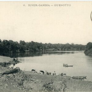 Gambia River Guenotto ed CFAO 1909