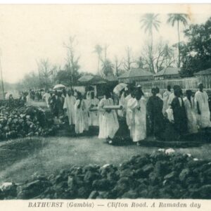 Gambia Clifton Road Ramadan Day Muslims