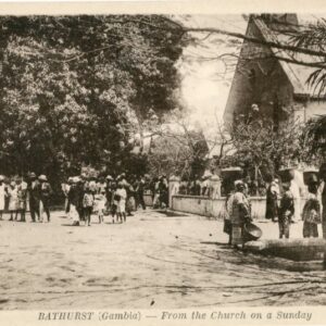 Gambia Bathurst From Church on a Sunday