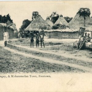 Sierra Leone Lungay Mohammedan Muslim Town 1904 to England