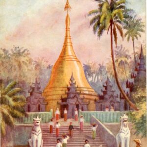 Burma Sulay Pagoda Rangoon 1912 to Exeter