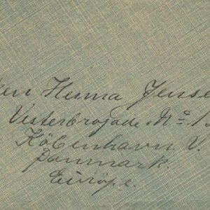 1906 Cyprus Kyrenia 2pi Cover to Denmark