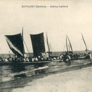 Gambia Bathurst Sailing Light Canoes