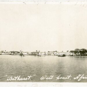 Gambia Bathurst West Coast Africa photocard