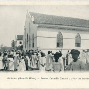 Gambia Roman Catholic Church After Service