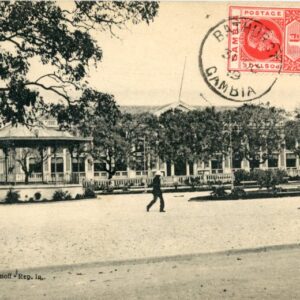 Gambia Bathurst 1909 to USA ed Benyoumoff