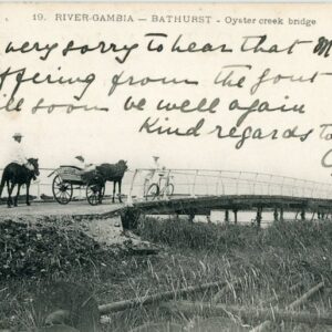 Gambia Oyster Creek Bridge 1909 Bischofszell to Glamorgan