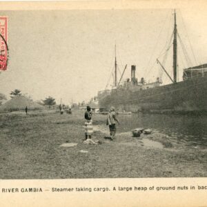Gambia Cargo Steamship 1922 to Los Angeles USA