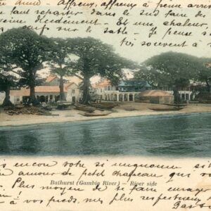 Gambia Bathurst Riverside 1909 to Bordeaux