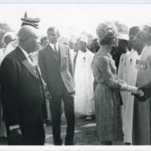 Gambia Royalty Duchess with Locals photo